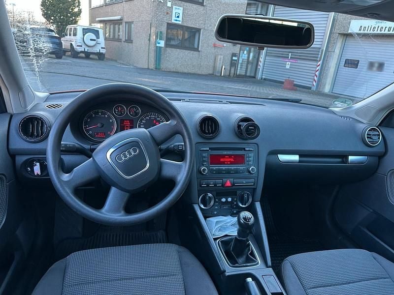 Gebraucht Audi A3 105 PS (77 kW) 2008 Rot Kleinwagen