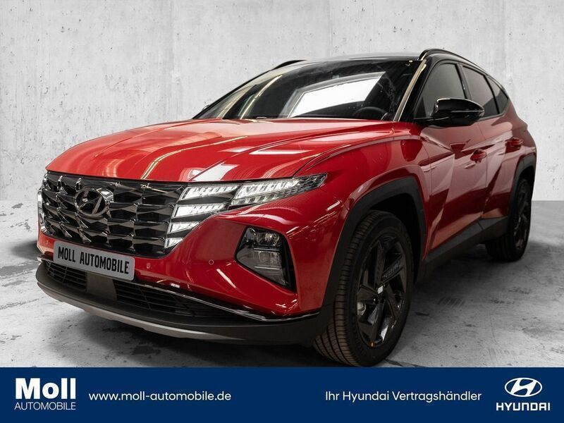 Engine red / abyss black / sol Neu 2024 Hyundai Tucson Advantage SUV | 34.695 € (Guter Preis) - Bild 1/4