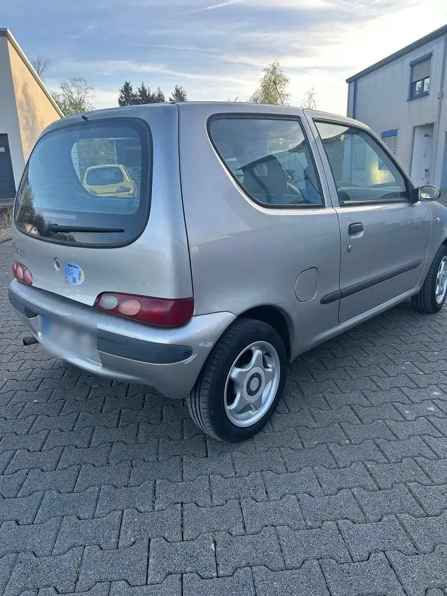 Gebraucht Fiat Seicento 54 PS (39 kW) 2002 Silber Kleinwagen