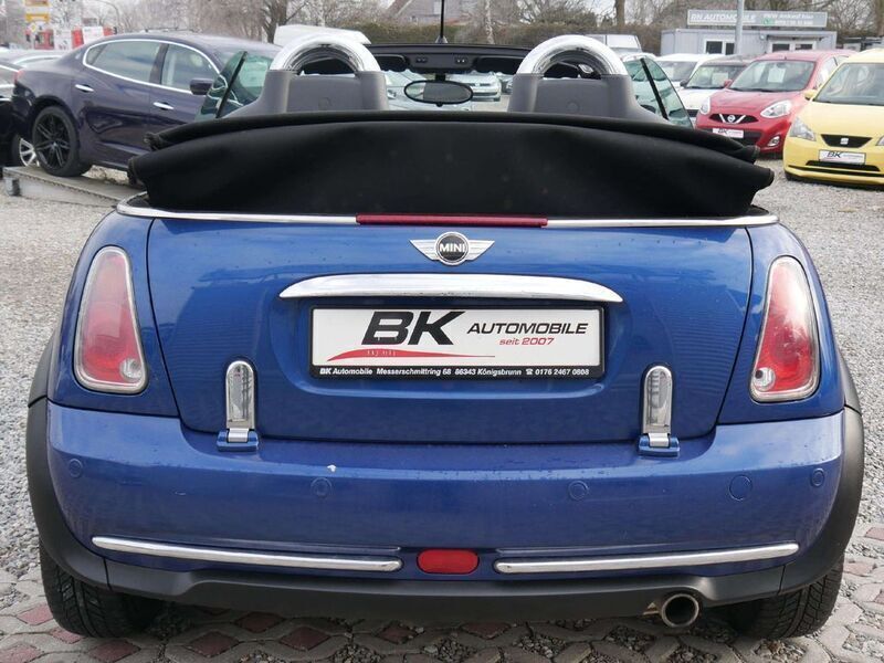 Gebraucht Mini One Cabriolet 90 PS (66 kW) 2007 Blau Cabrio