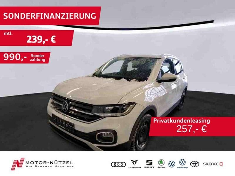 Gebraucht VW T-Cross Style 110 PS (80 kW) 2021 Weiß SUV