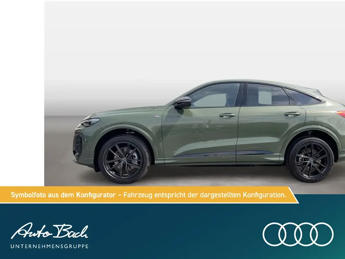 Neu Audi Q5 Sportback S-Line 204 PS (150 kW) 2026 Distriktgrün metallic SUV