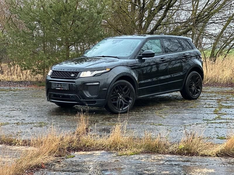 Schwarz Gebraucht 2017 Land Rover Range Rover evoque Black Edition SUV | 17.900 € (Superpreis) - Bild 1/4