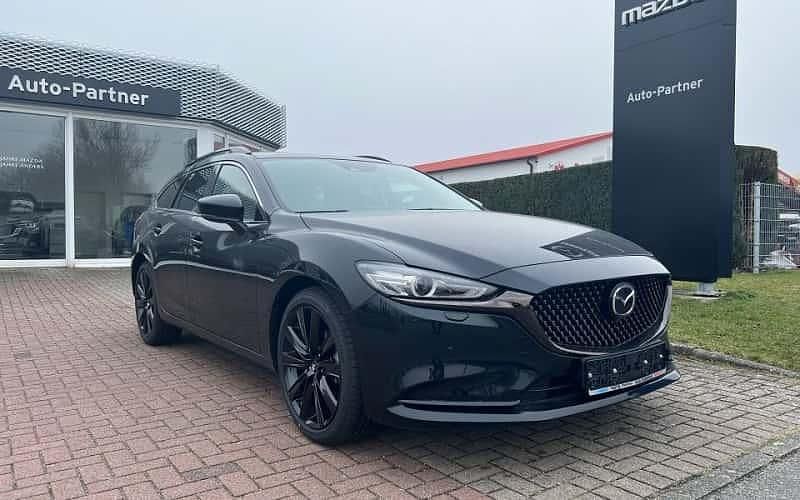 Jet black Gebraucht 2023 Mazda 6 Homura-Line Kombi | 28.990 € (Fairer Preis) - Bild 1/4