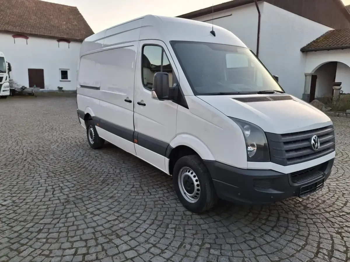 Second-hand VW Crafter 163 CP (119 kW) 2012 Alb Van