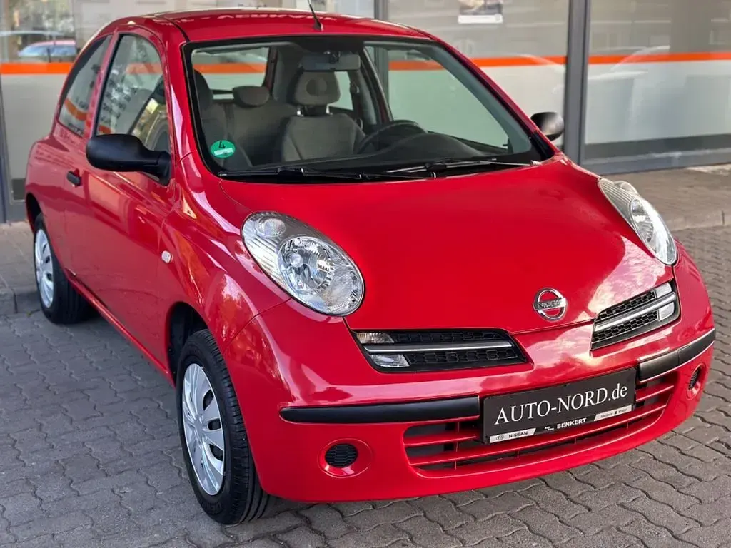 Gebraucht Nissan Micra Visia 65 PS (47 kW) 2006 Rot Kleinwagen
