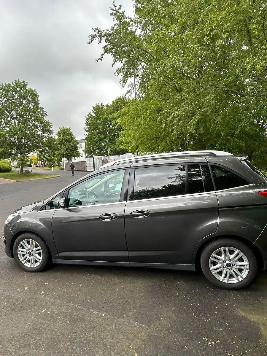 Gebraucht Ford C-MAX Titanium 125 PS (91 kW) 2015 Grau Van / Kleinbus