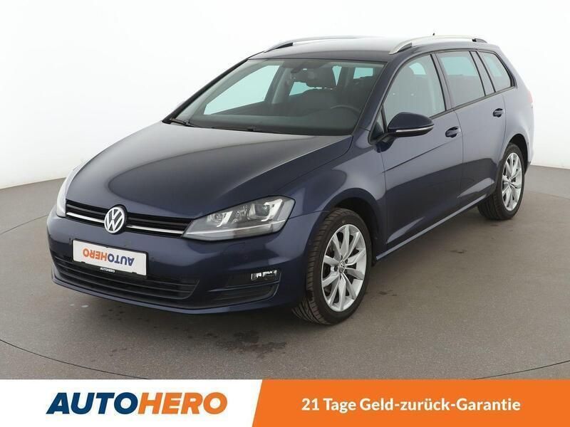 Blau Gebraucht 2014 VW Golf VII Comfortline Limousine | 10.980 € (Fairer Preis) - Bild 1/3