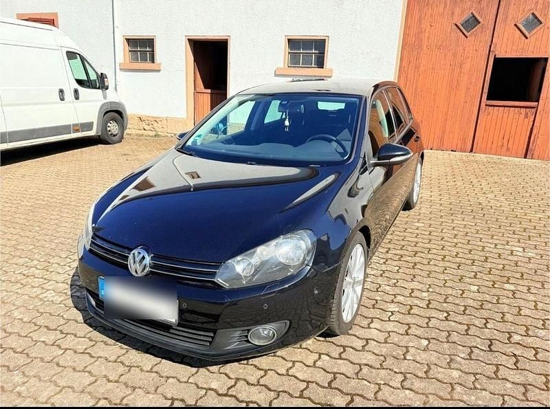 Schwarz Gebraucht 2010 VW Golf VI Comfortline Kombi | 3.600 € (Guter Preis) - Bild 1/4
