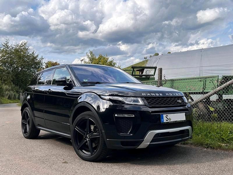 Schwarz Gebraucht 2016 Land Rover Range Rover evoque SE Dynamic SUV | 20.500 € (Etwas zu teuer) - Bild 1/4