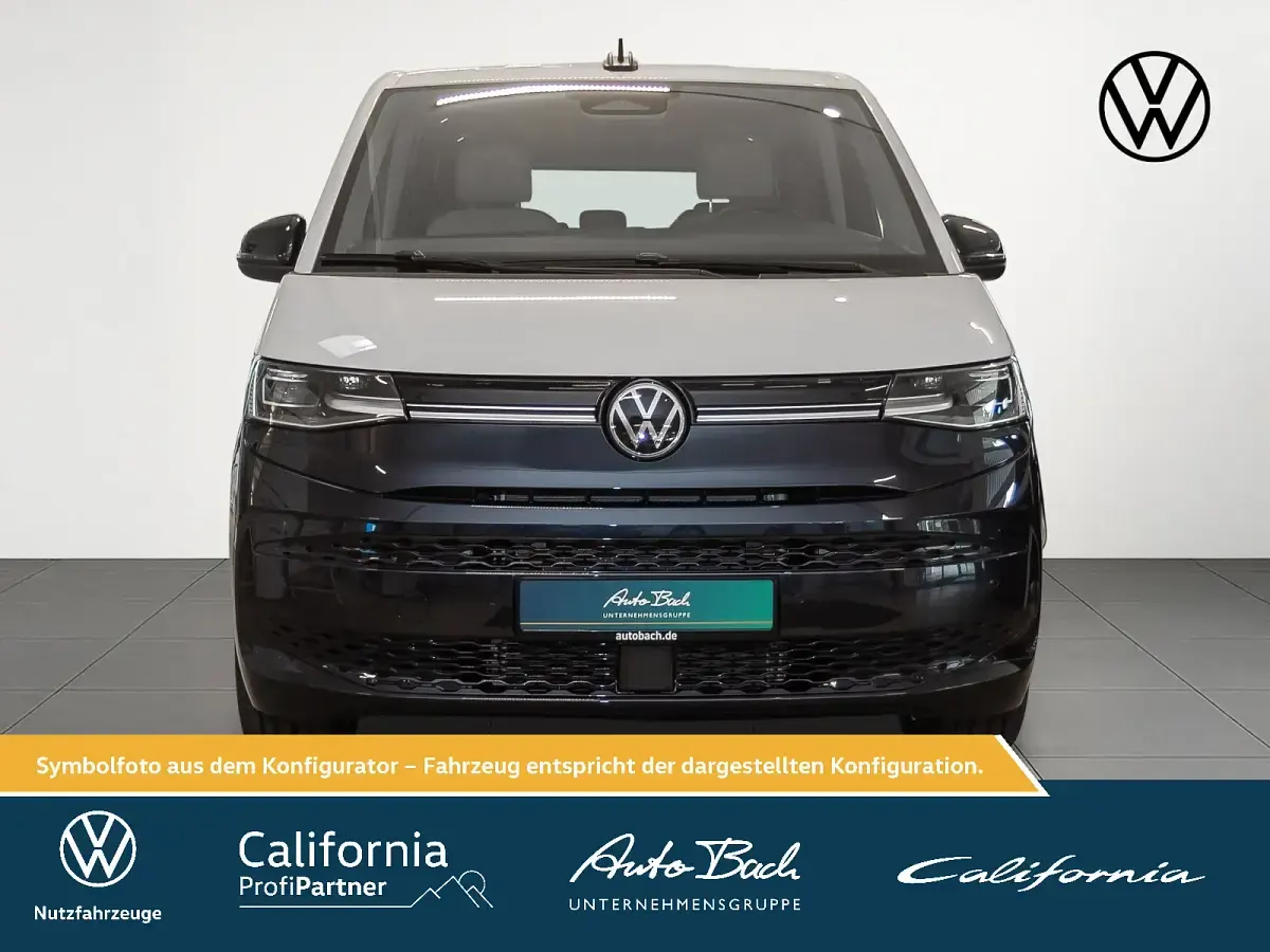 Neu VW T7 Edition 150 PS (110 kW) 2026 Candyweiß/ starlight blue metallic Van