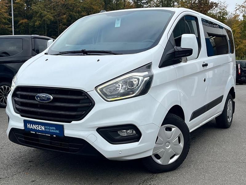 Weiß Gebraucht 2022 Ford Transit Custom Trend Kombi | 27.900 € (Teuer) - Bild 1/4
