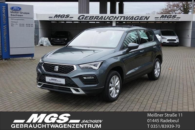 "rodium" grau Gebraucht 2021 Seat Ateca Style SUV | 21.950 € (Guter Preis) - Bild 1/4