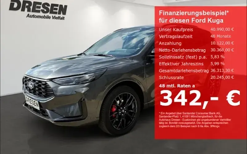 Neu Ford Kuga ST-Line X 243 PS (178 kW) 2026 Metallic) (grau SUV