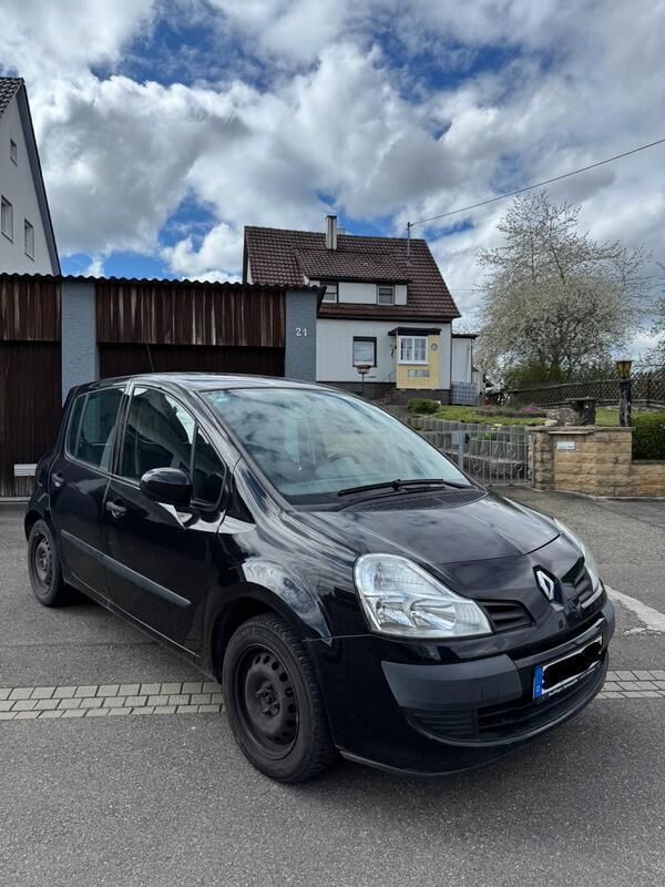 Schwarz Gebraucht 2009 Renault Modus Van / Kleinbus | 1.350 € - Bild 1/4