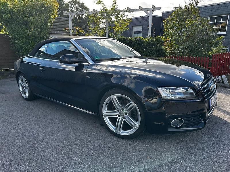 Schwarz Gebraucht 2010 Audi A5 Cabriolet S-Line Cabrio | 12.500 € (Fairer Preis) - Bild 1/4