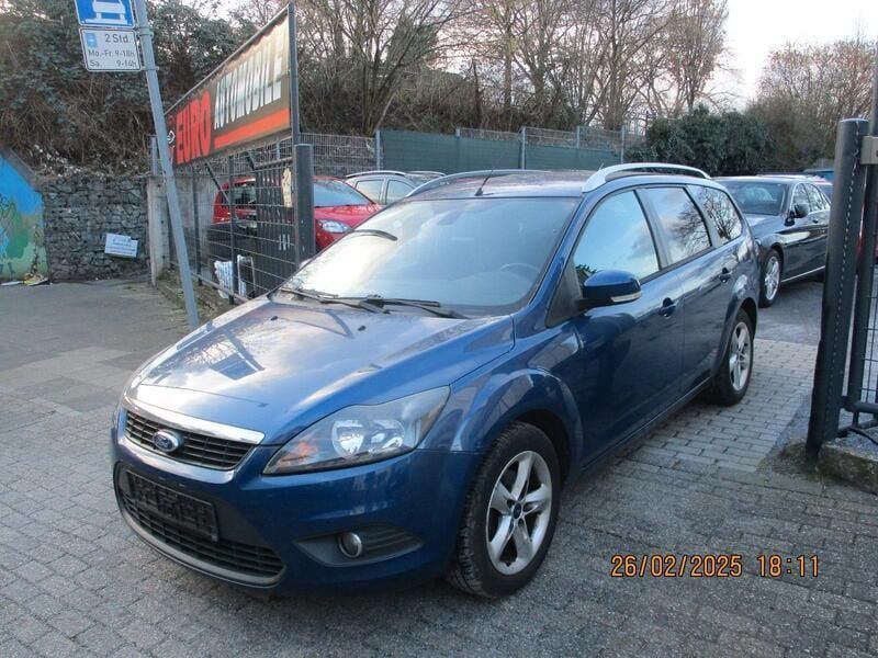Gebraucht Ford Focus Style 125 PS (91 kW) 2009 Blau Kombi