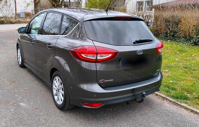 Gebraucht Ford C-MAX Titanium 125 PS (91 kW) 2016 Grau Van / Kleinbus
