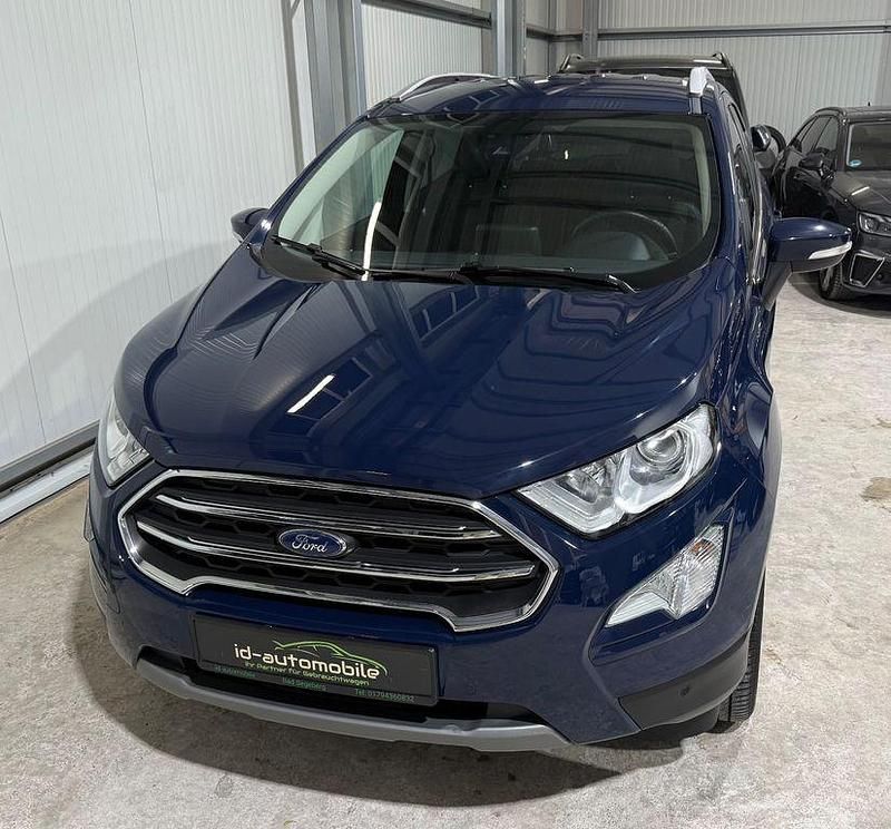 Blau Gebraucht 2021 Ford Ecosport Titanium SUV | 15.999 € (Fairer Preis) - Bild 1/4