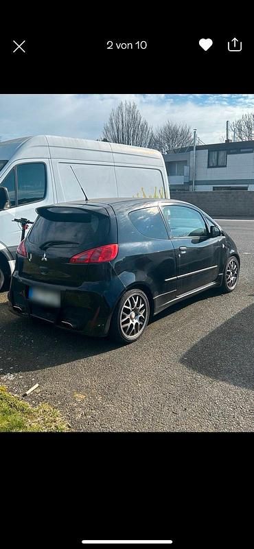 Gebraucht Mitsubishi Colt 75 PS (55 kW) 2005 Schwarz Kleinwagen