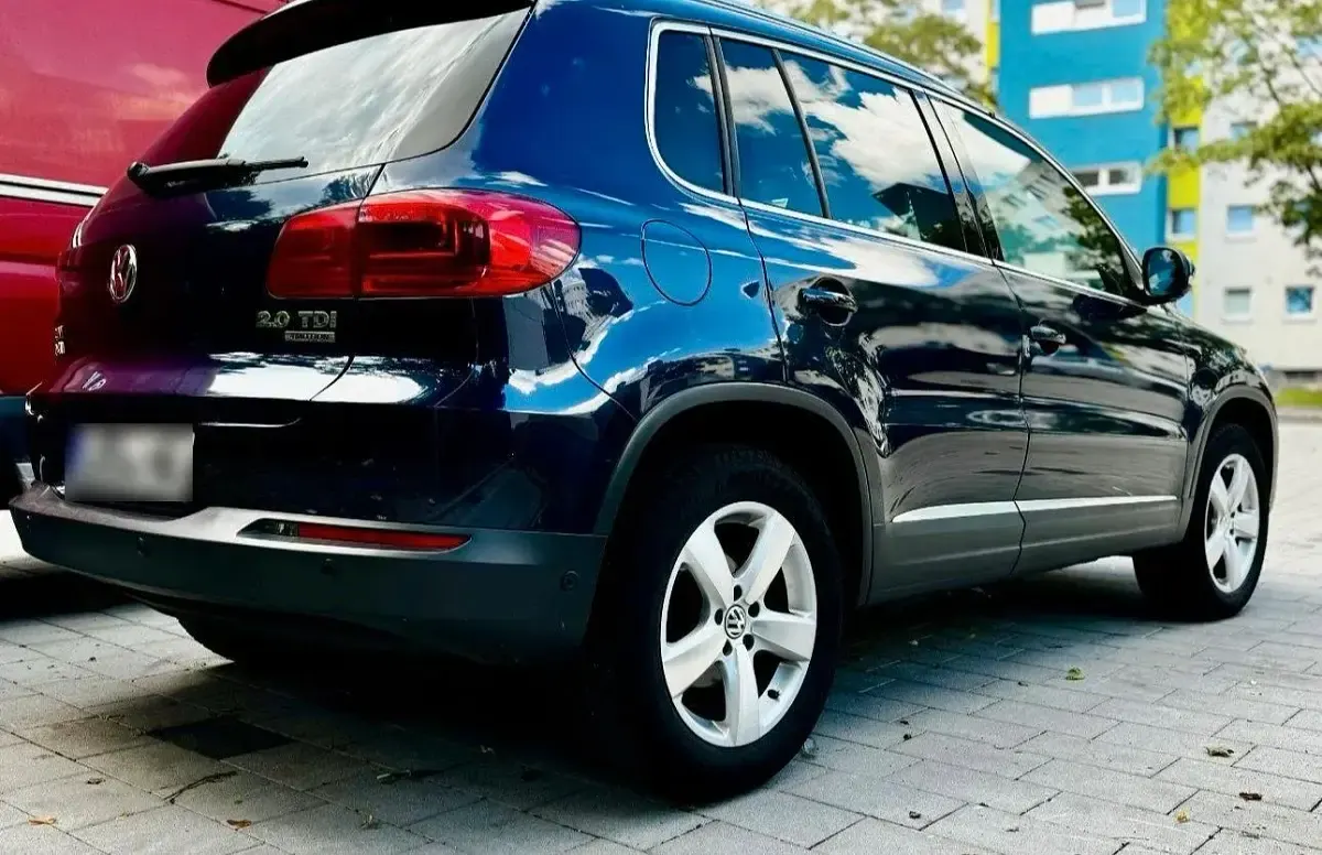 Gebraucht VW Tiguan Style 140 PS (102 kW) 2011 Blau SUV