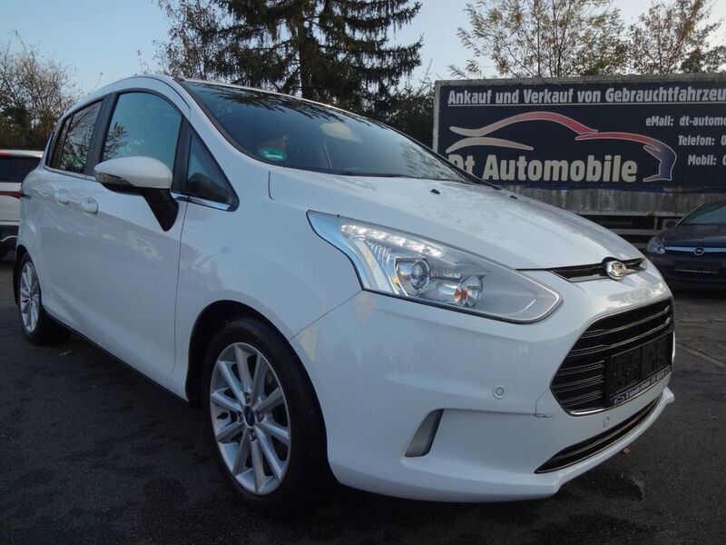Weiß Gebraucht 2014 Ford B-MAX Titanium Van / Kleinbus | 6.900 € (Fairer Preis) - Bild 1/4
