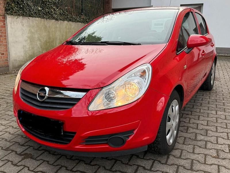 Gebraucht Opel Corsa Edition 90 PS (66 kW) 2008 Rot Kleinwagen