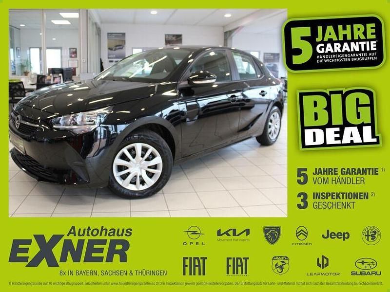 Diamant schwarz Gebraucht 2022 Opel Corsa Edition Kleinwagen | 12.490 € (Fairer Preis) - Bild 1/4