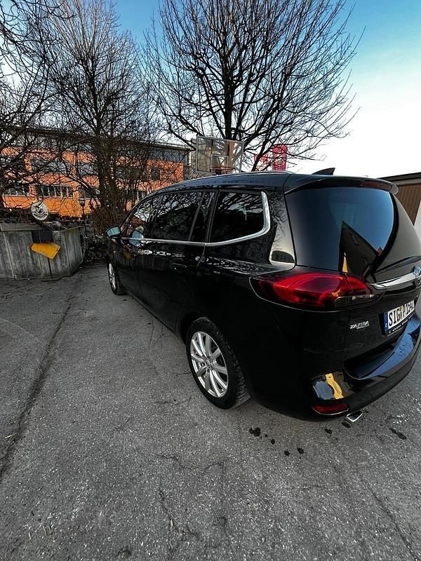 Gebraucht Opel Zafira 170 PS (125 kW) 2016 Schwarz Van / Kleinbus