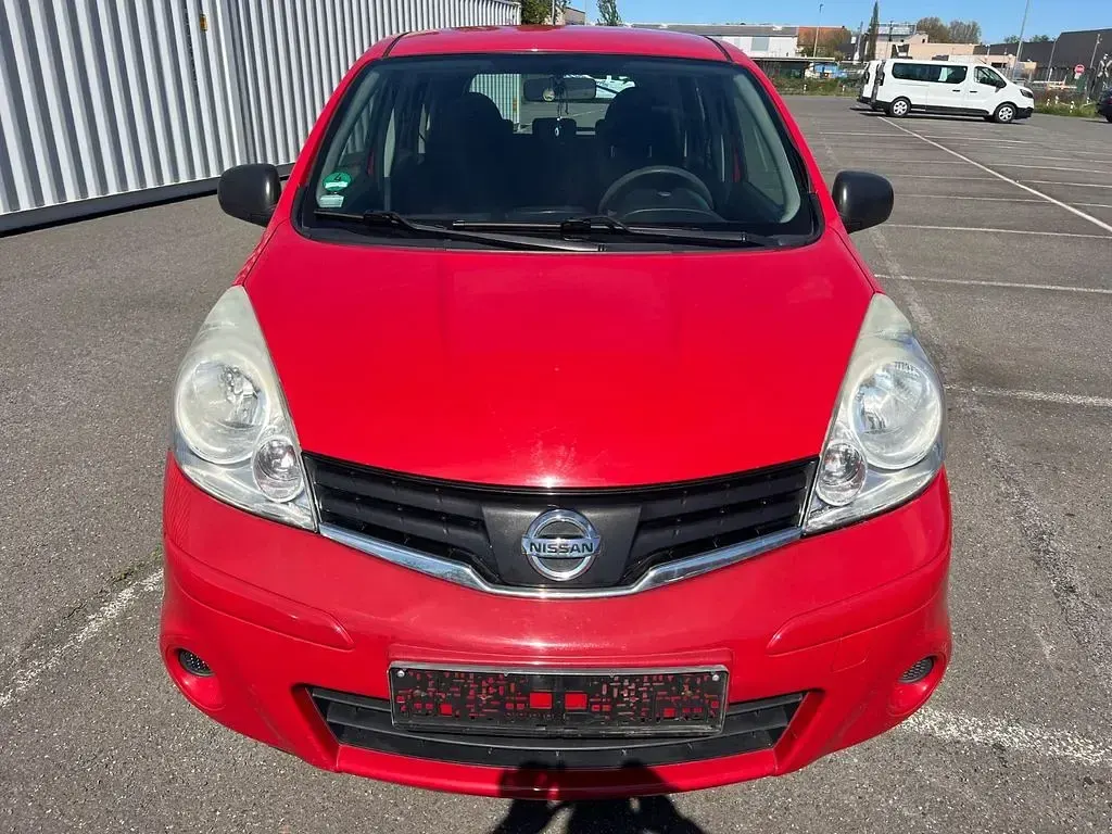 Second-hand Nissan Note Acenta 88 CP (64 kW) 2009 Roșu Hatchback