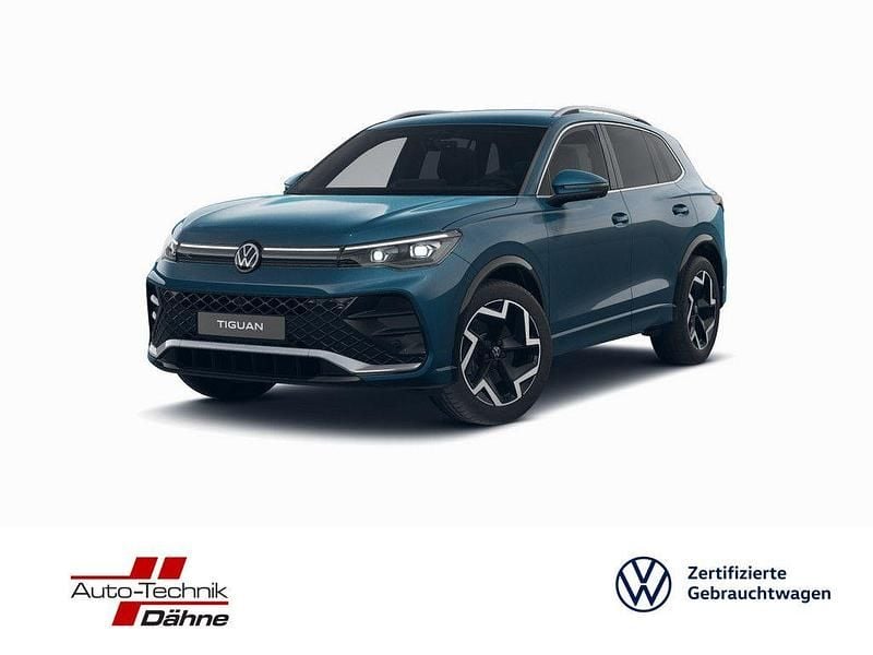 Blau / nightshade blue (metallic) Gebraucht 2025 VW Tiguan R-line SUV | 45.880 € (Etwas zu teuer) - Bild 1/4