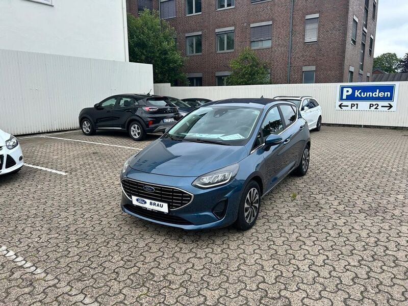 Blau Gebraucht 2023 Ford Fiesta Titanium X Kleinwagen | 20.990 € (Etwas zu teuer) - Bild 1/4