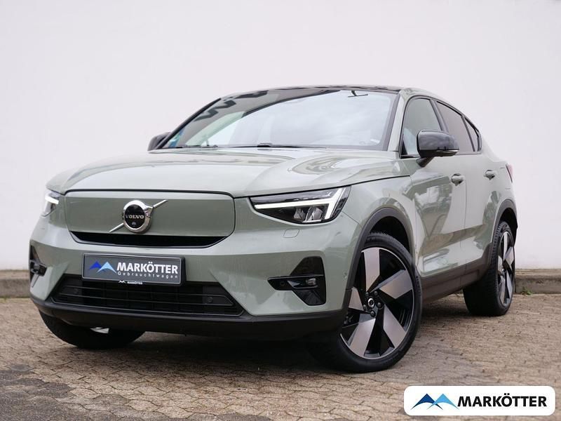Grün Gebraucht 2022 Volvo C40 Ultimate SUV | 34.450 € (Fairer Preis) - Bild 1/4