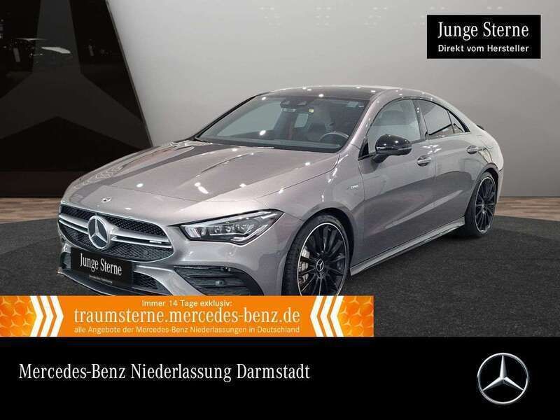 Grau Gebraucht 2021 Mercedes CLA35 AMG AMG Limousine | 39.990 € (Fairer Preis) - Bild 1/3