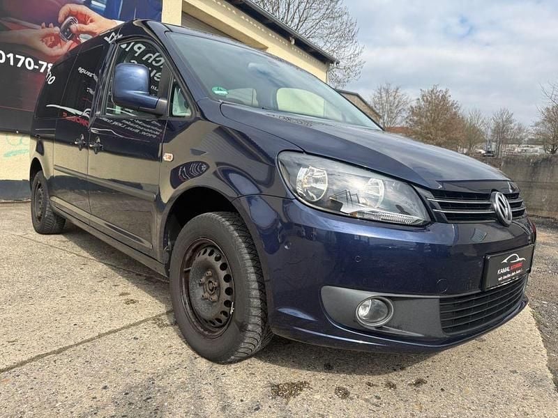 Gebraucht VW Caddy Maxi 102 PS (75 kW) 2013 Blau Van / Kleinbus
