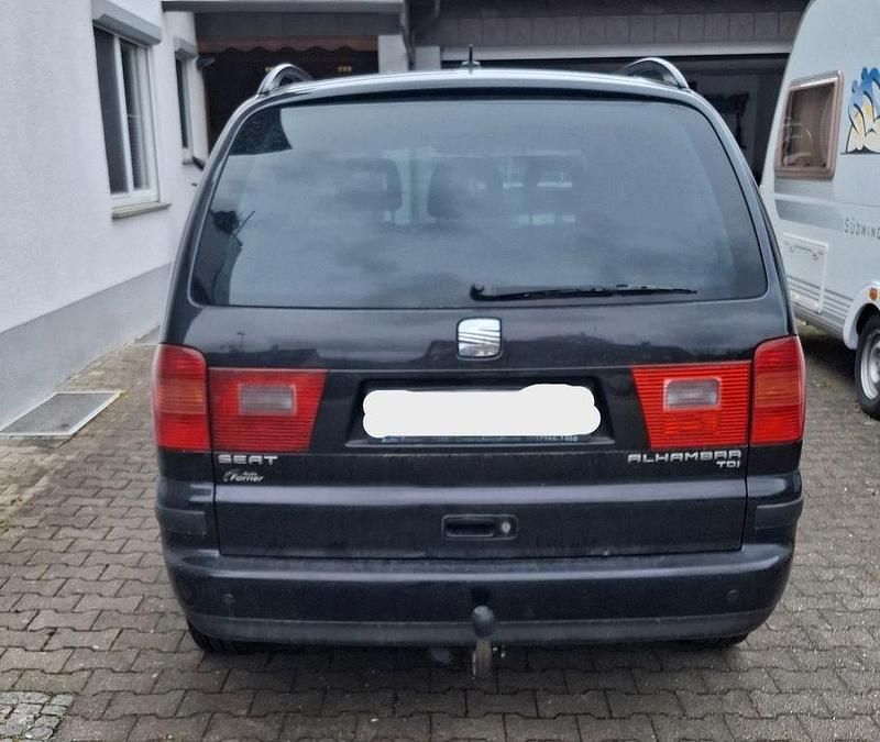 Gebraucht Seat Alhambra 116 PS (85 kW) 2006 Schwarz Van / Kleinbus