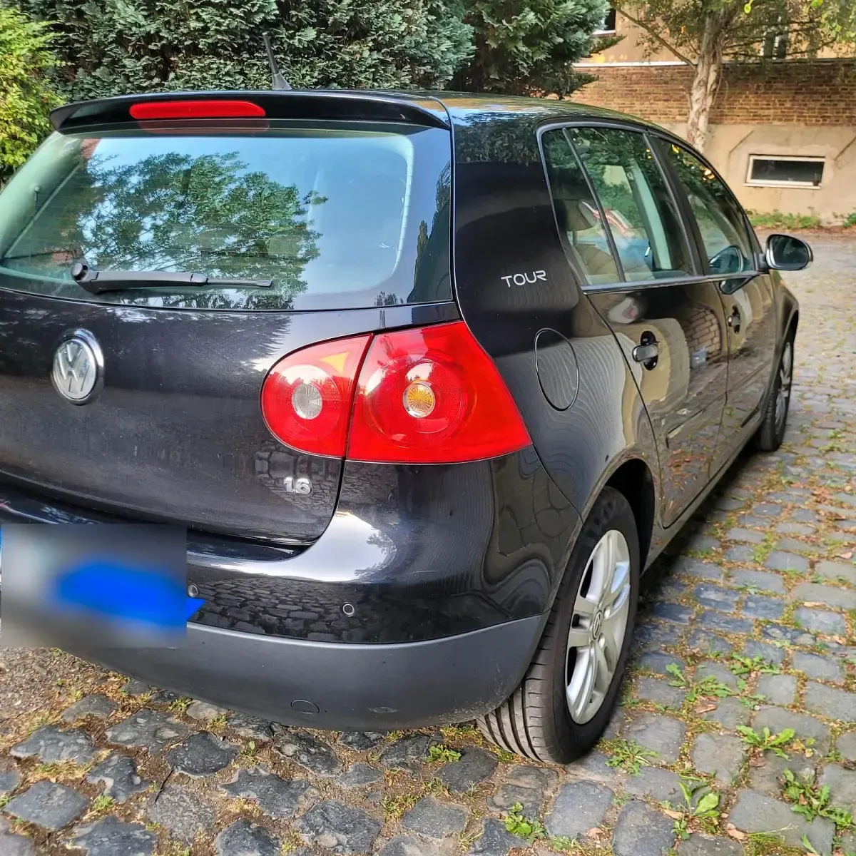 Gebraucht VW Golf V 110 PS (80 kW) 2007 Schwarz Kleinwagen