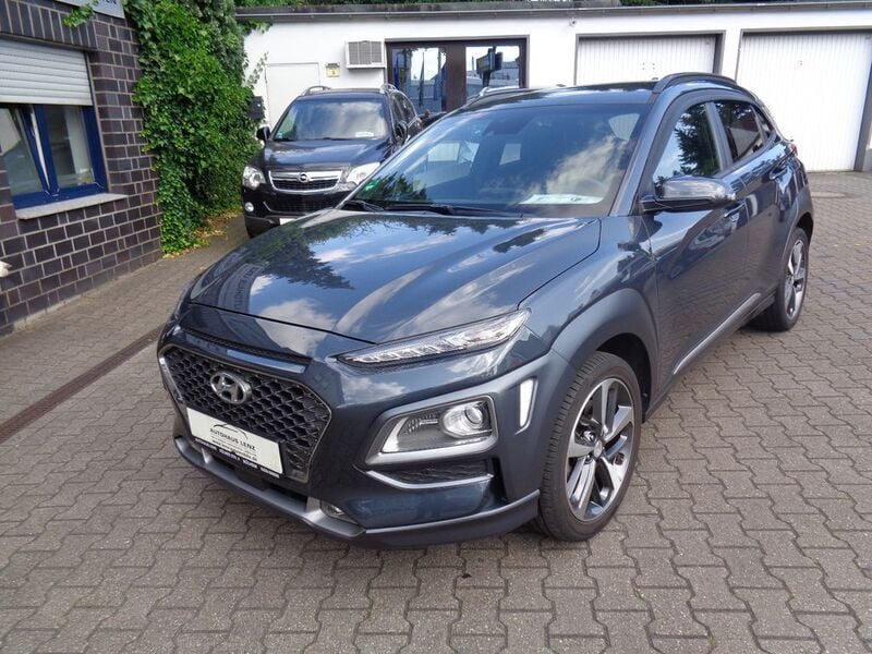 Grau Gebraucht 2018 Hyundai Kona Premium SUV | 13.950 € (Fairer Preis) - Bild 1/4