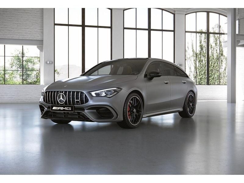Grau manufaktur magno lack man Gebraucht 2022 Mercedes CLA45 AMG AMG Kombi | 50.880 € (Fairer Preis) - Bild 1/4
