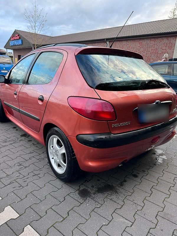 Gebraucht Peugeot 206 2000 Orange Limousine