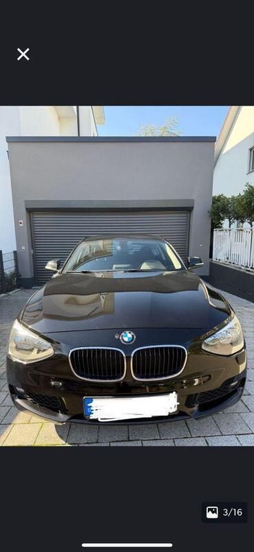 Gebraucht BMW 116 109 PS (80 kW) 2014 Schwarz Kleinwagen