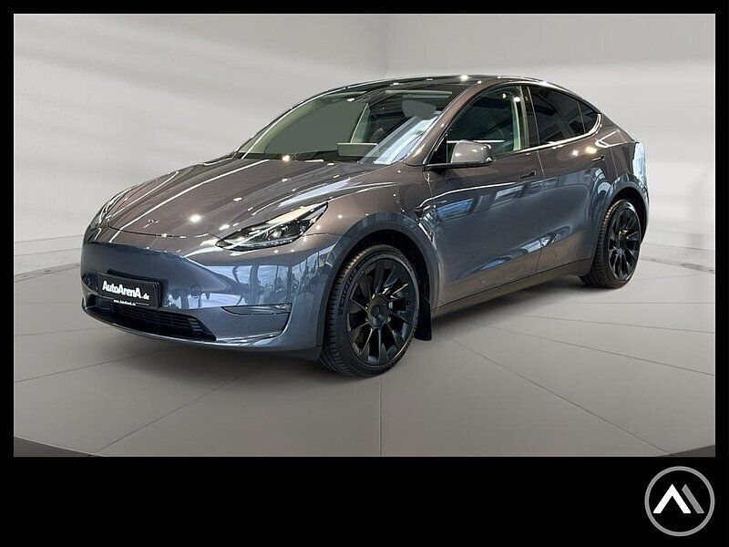 Midnight silver metallic Gebraucht 2022 Tesla Model Y Long Range SUV | 35.690 € (Fairer Preis) - Bild 1/4
