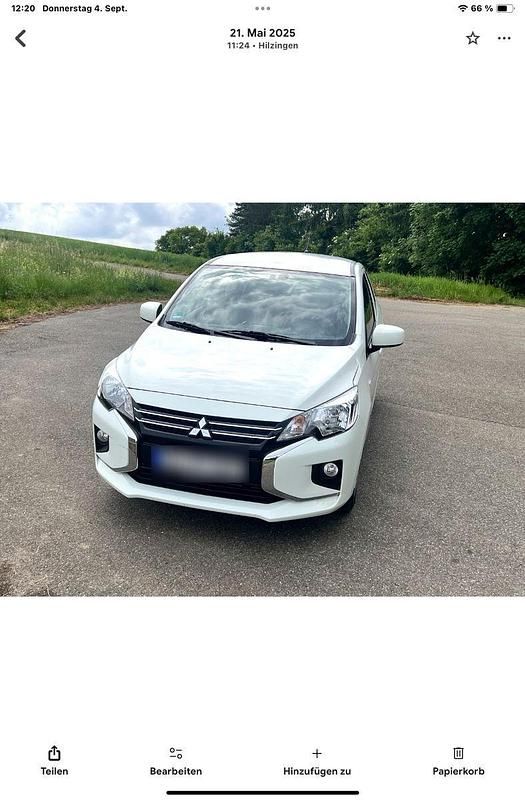 Weiß Gebraucht 2025 Mitsubishi Space Star Kleinwagen | 11.000 € (Guter Preis) - Bild 1/4