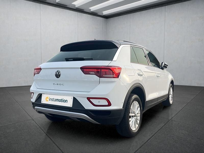 Gebraucht VW T-Roc 110 PS (80 kW) 2023 Weiß SUV