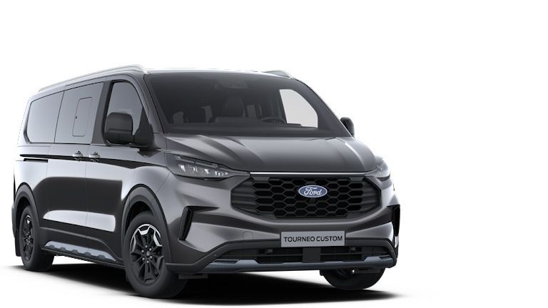 Moondust silver metallic Neu 2024 Ford Tourneo Custom Active | 69.751 € (Etwas zu teuer) - Bild 1/1