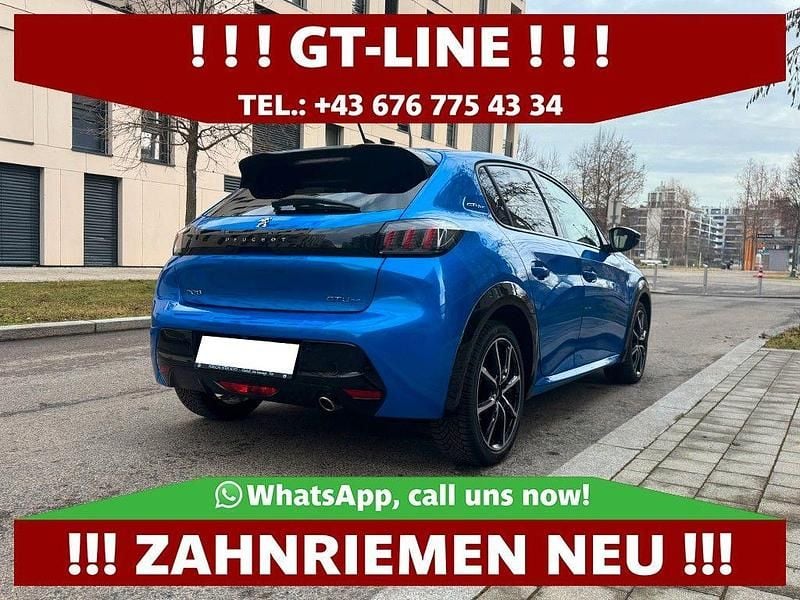 Gebraucht Peugeot 208 GT-line 101 PS (74 kW) 2020 Blau Kleinwagen