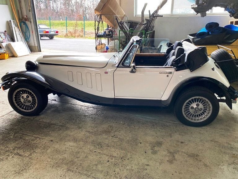 Gebraucht Panther Kallista 113 PS (83 kW) 1984 Weiß Cabrio