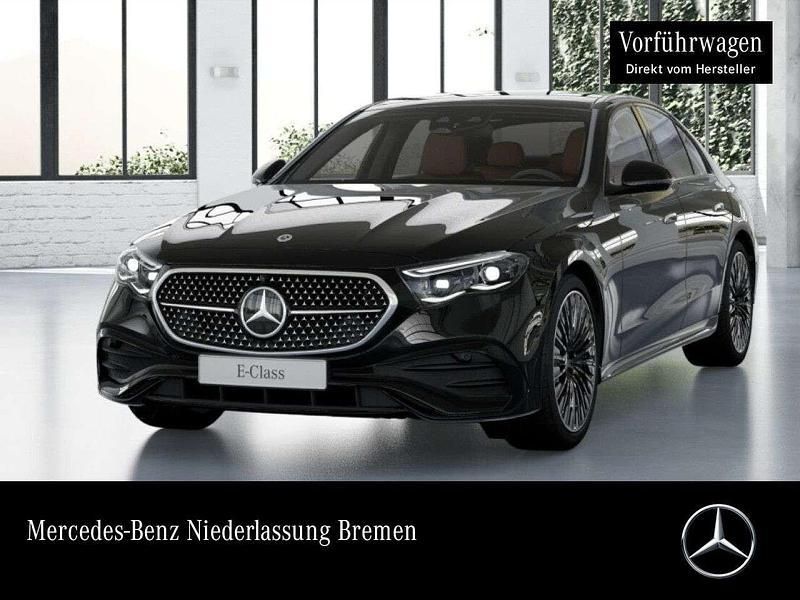 Unilack schwarz Gebraucht 2024 Mercedes E200 AMG line Limousine | 57.900 € - Bild 1/4