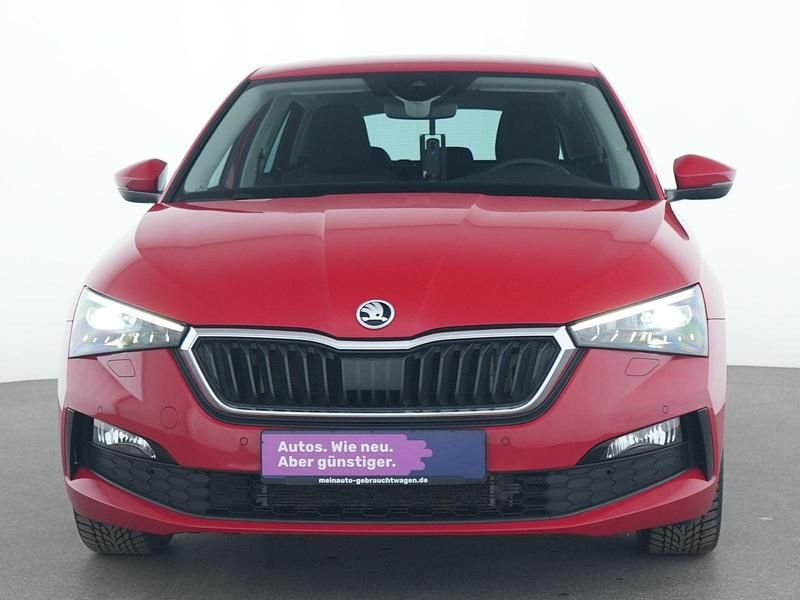Gebraucht Skoda Scala Clever 150 PS (110 kW) 2021 Corrida rot Kleinwagen