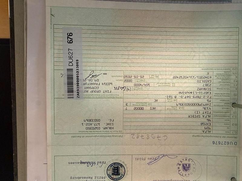 Gebraucht Alfa Romeo Spider 209 PS (153 kW) 2010 Schwarz Cabrio